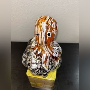 Glass Octopus Egg Type Base Sea Monster Mollusc Kraken Paperweight murano style